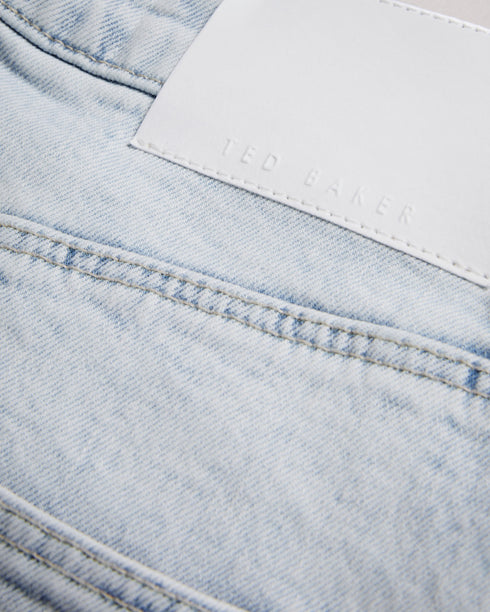 GIANAHH-Denim-Get ready for the summer season with these stylish denim shorts. Made from a soft and durable cotton blend, GIANAHH offer a comfortable and versatile look that you can wear for any casual occasion. Whether you're spending a day at the beach, running errands, or just lounging in the park, they'll keep you looking great and feeling comfortable.The fabric of this product contains 98% organic cotton. Organic cotton has a proven lower environmental impact than conventional cotton, as it reduces wat